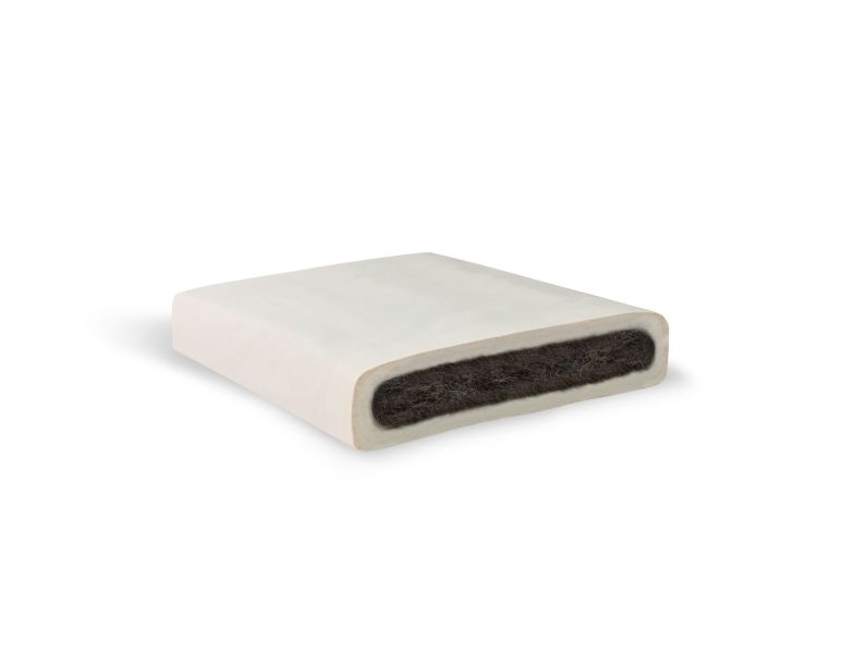 (N670) Natur-Topper Rosshaar, 90x200cm