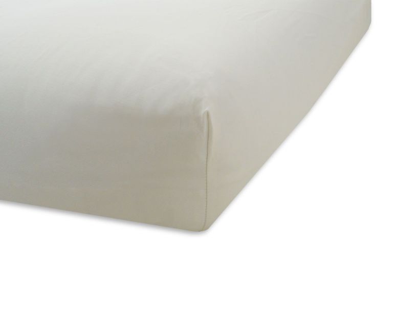 (L540) Spannbettlaken Satin, 80x220cm